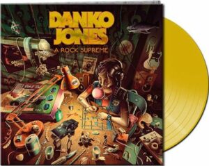 Danko Jones A rock supreme LP žlutá