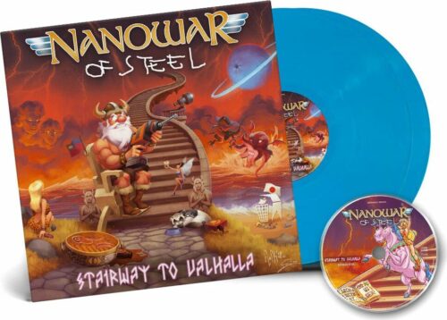 Nanowar Of Steel Stairway to Valhalla 2-LP & CD modrá