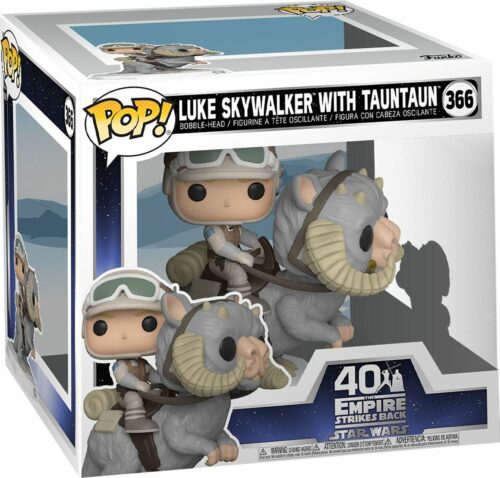 Star Wars Vinylová figurka č. 366 The Empire Strikes Back 40th Anniversary - Luke Skywalker with TaunTaun (POP Deluxe) Sberatelská postava standard