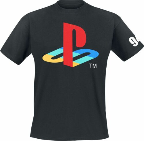 Playstation Logo tricko černá
