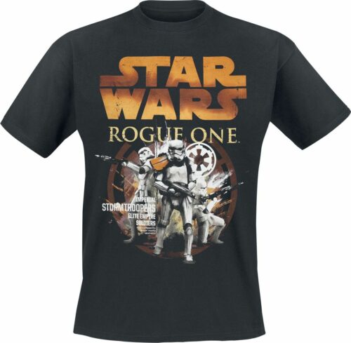 Star Wars Rogue One - Stormtrooper Elite Empire Soldier tricko černá