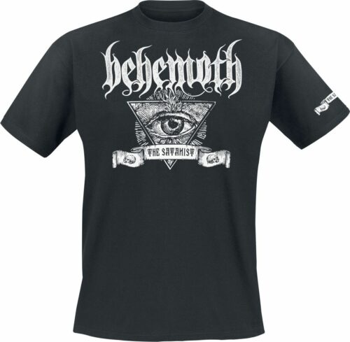 Behemoth Satanist Banner tricko černá