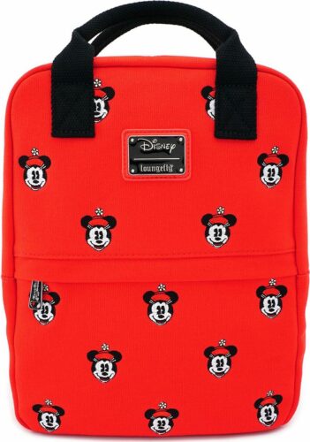 Mickey & Minnie Mouse Loungefly - Minni Batoh cervená/cerná/bílá