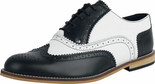 Steelground Shoes Boty Classic Brogue obuv černá