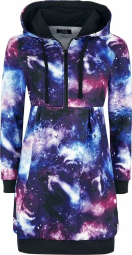 Full Volume by EMP Šaty s galaktickým potiskem šaty vícebarevný