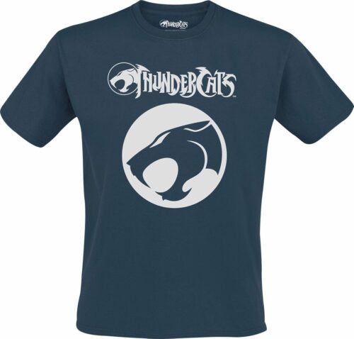 Thundercats Cat & Logo tricko modrá