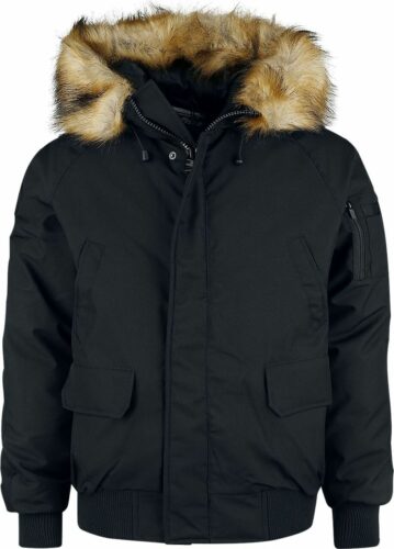 GoodYear Hooded Men Winter-Jacket bunda černá
