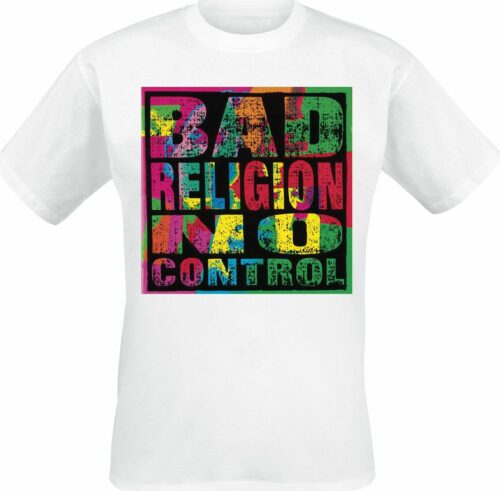 Bad Religion No Control tricko bílá