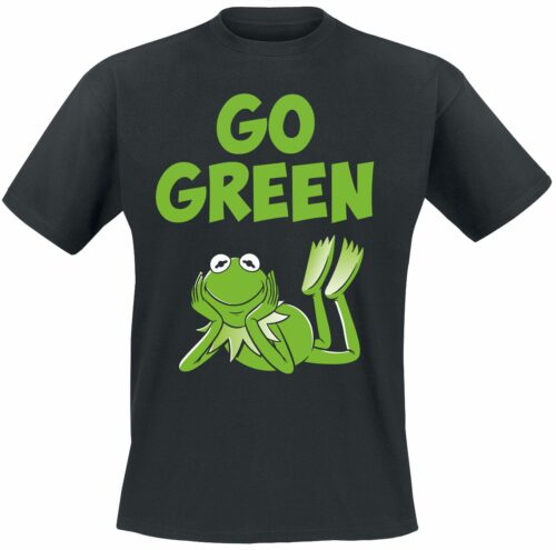 The Muppets Go Green! tricko černá
