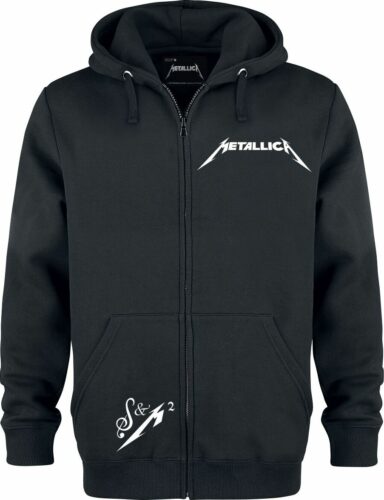 Metallica S & M mikina s kapucí na zip černá