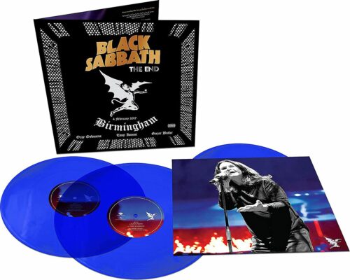 Black Sabbath The end (Live in Birmingham) 3-LP modrá