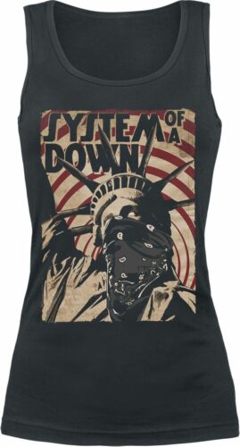 System Of A Down Liberty Bandit dívcí top černá