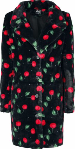 Pussy Deluxe Kabát Cherry Bomb Dívcí kabát černá