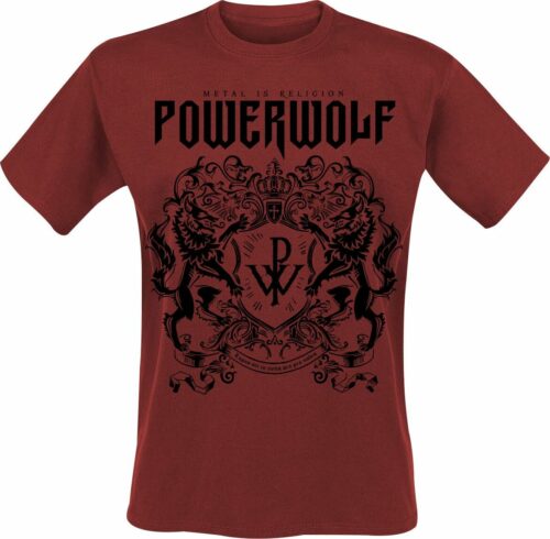 Powerwolf Logo (red) tricko červená