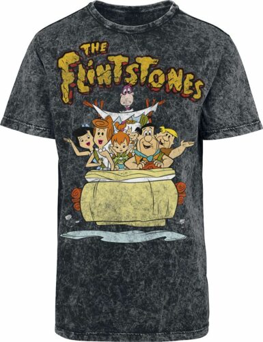 The Flintstones Family Picture tricko šedá