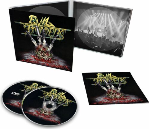 Evil Invaders Surge of sanity - Live in Antwerp 2019 CD & DVD standard