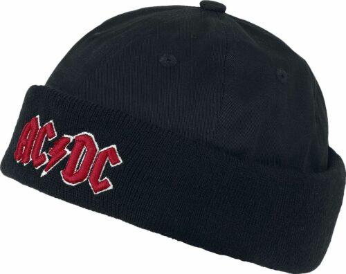 AC/DC Logo - Docker Cap Čepice černá