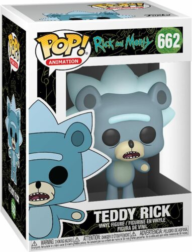 Rick And Morty Vinylová figurka č. 662 Teddy Rick (s možností chase) Sberatelská postava standard