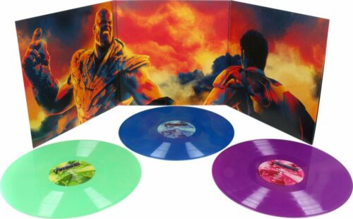 Avengers Originální soundtrack Endgame (Alan Silvestri) 3-LP vícebarevný