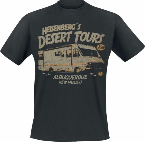 Breaking Bad Heisenberg Desert Tours tricko černá