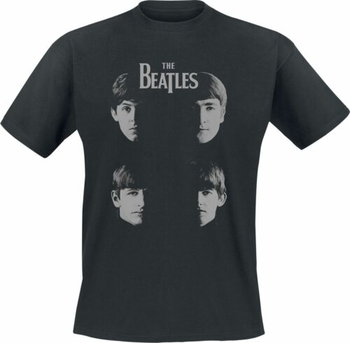 The Beatles Shadow Faces tricko černá