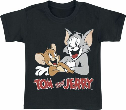 Tom And Jerry Happy detské tricko černá