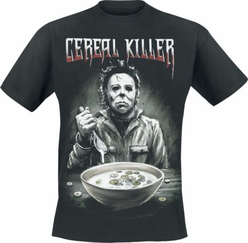Halloween Michael Myers - Cereal Killer tricko černá