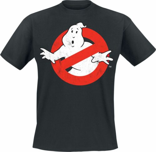 Ghostbusters Distressed Logo tricko černá
