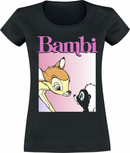 Bambi Nice To Meet You dívcí tricko černá