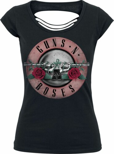 Guns N' Roses Pink Bullet dívcí tricko černá