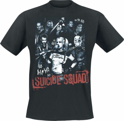 Suicide Squad Band Of Misfits tricko černá