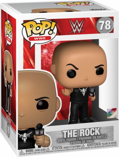 WWE The Rock Vinyl Figur 78 Sberatelská postava standard