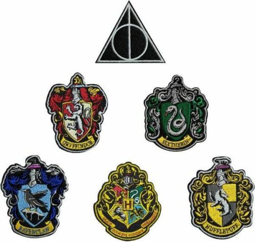 Harry Potter House Crest - Erb nášivka vícebarevný