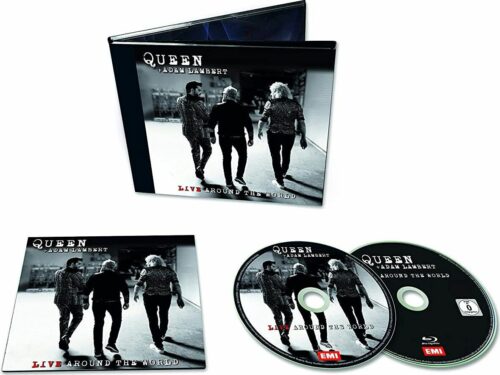 Queen + Adam Lambert - Live around the world CD & Blu-ray standard