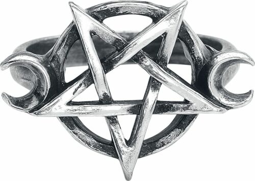 Alchemy Gothic Goddess prsten stríbrná