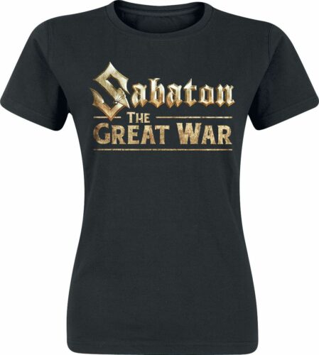 Sabaton The Great War dívcí tricko černá