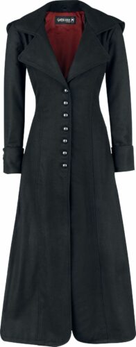 Gothicana by EMP Desdemona Dívcí kabát černá