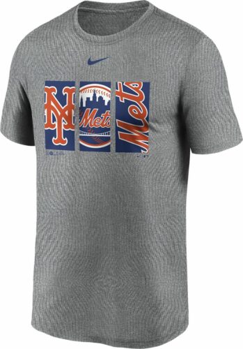 MLB Nike - New York Mets tricko tmavě prošedivělá