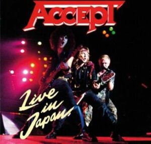 Accept Live in Japan CD standard