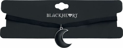 Blackheart Blackmoon Náhrdelník černá