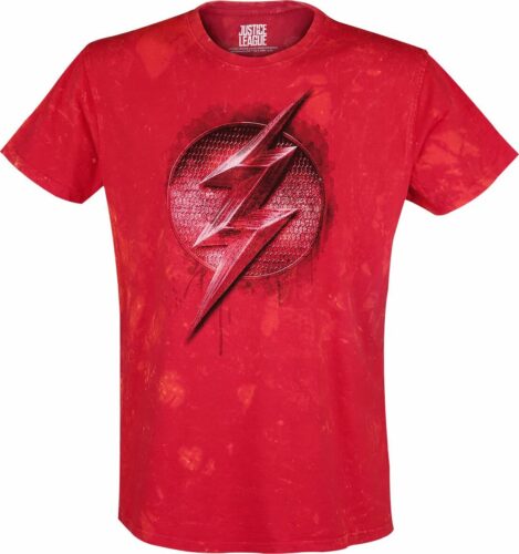 The Flash Shining Logo tricko červená