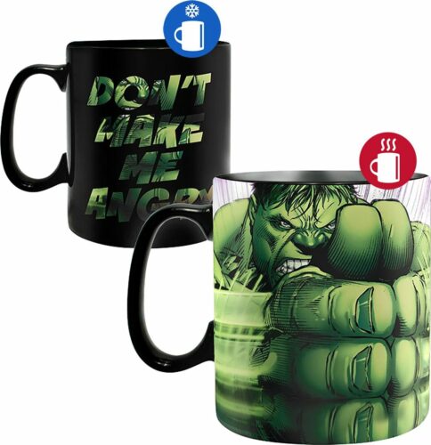 Hulk Hulk Smash - mit Thermoeffekt Hrnek vícebarevný