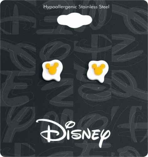 Mickey & Minnie Mouse Disney by Couture Kingdom - Mickey Egg sada náušnic stríbrná