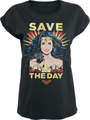 Wonder Woman 1984 - Save The Day! dívcí tricko černá