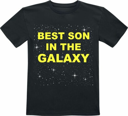 Family & Baby Best Son In The Galaxy detské tricko černá