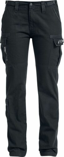 Black Premium by EMP Army Vintage Trousers Dívčí kalhoty černá
