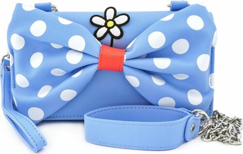 Mickey & Minnie Mouse Loungefly - Minnie Polka Dot Kabelka modrá/bílá/cervená