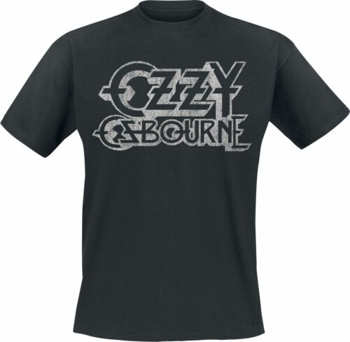 Ozzy Osbourne Vintage Logo tricko černá