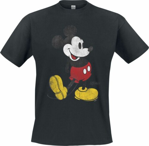 Mickey & Minnie Mouse Vintage Mickey tricko černá