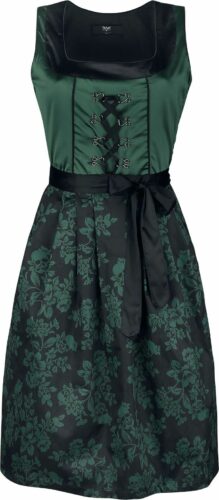EMP Heidi's Dirndl šaty tmave zelená